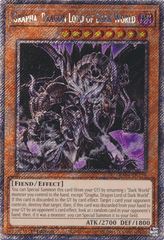 Grapha, Dragon Lord of Dark World - RA04-EN159 - (Platinum Secret Rare) - 1st Edition